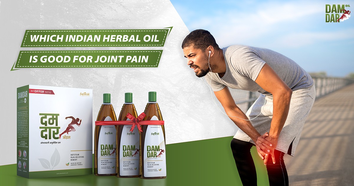 Which Indian herbal oil is good for joint pain?